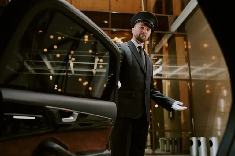 Private airport transfer car and driver